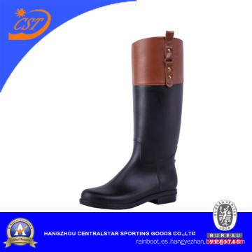 Elegantes Botas de montar ecuestres para hombres color negro